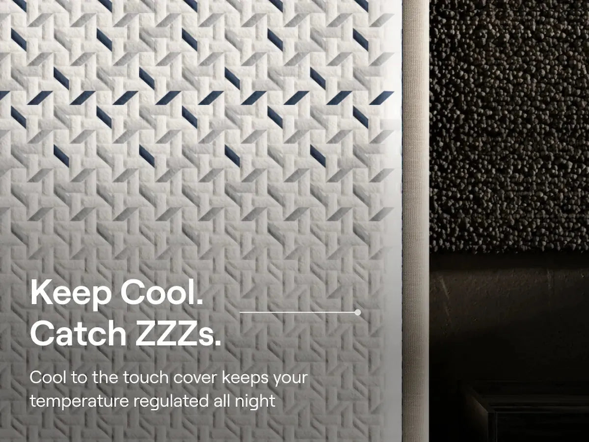 Nectar Ultra Memory Foam 5.1 White Queen Mattress by Ashley at Eve Furniture