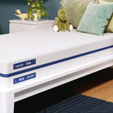 Nectar White Kids 5.0 White Full Foam Mattress by Ashley at Eve Furniture