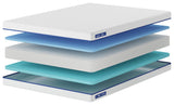 Nectar White Kids 5.0 White Full Foam Mattress by Ashley at Eve Furniture