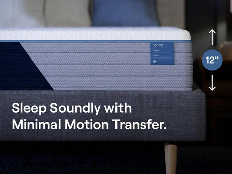 Nectar Hybrid Classic 5.1 White California King Mattress by Ashley at Eve Furniture