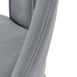 Neda Dining Chair in Grey by Manhattan Comfort at Eve Furniture