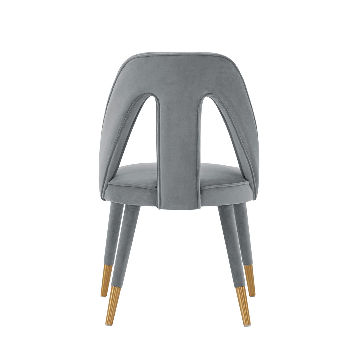 Neda Dining Chair in Grey by Manhattan Comfort at Eve Furniture