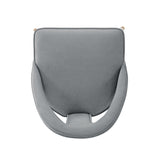 Neda Dining Chair in Grey by Manhattan Comfort at Eve Furniture
