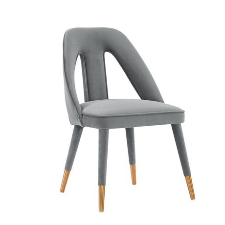 Neda Dining Chair in Grey (set of 2) by Manhattan Comfort at Eve Furniture
