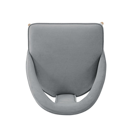 Neda Dining Chair in Grey (set of 2) by Manhattan Comfort at Eve Furniture