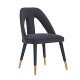 Neda Dining Chair in Midnight Blue by Manhattan Comfort at Eve Furniture