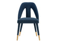 Neda Dining Chair in Midnight Blue by Manhattan Comfort at Eve Furniture