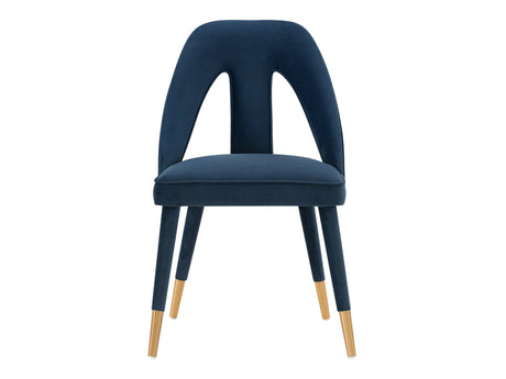 Neda Dining Chair in Midnight Blue by Manhattan Comfort at Eve Furniture