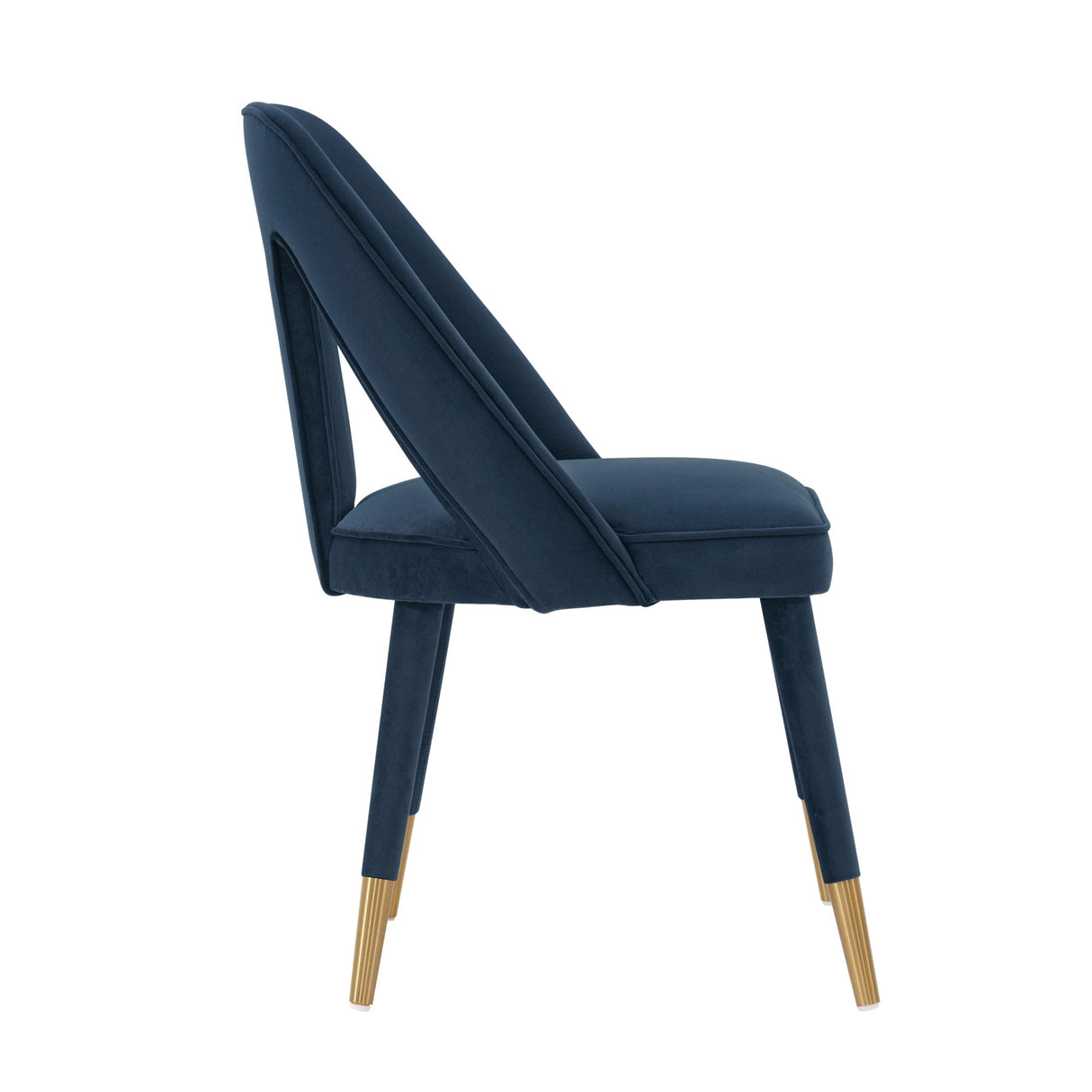 Neda Dining Chair in Midnight Blue (set of 2) by Manhattan Comfort at Eve Furniture