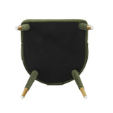 Neda Dining Chair in Olive Green by Manhattan Comfort at Eve Furniture