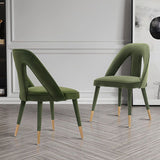 Neda Dining Chair in Olive Green (set of 2) by Manhattan Comfort at Eve Furniture