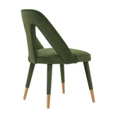Neda Dining Chair in Olive Green (set of 2) by Manhattan Comfort at Eve Furniture
