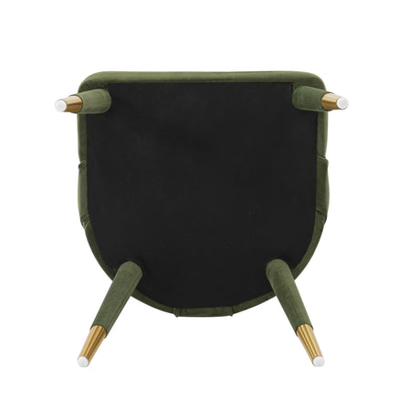 Neda Dining Chair in Olive Green (set of 2) by Manhattan Comfort at Eve Furniture