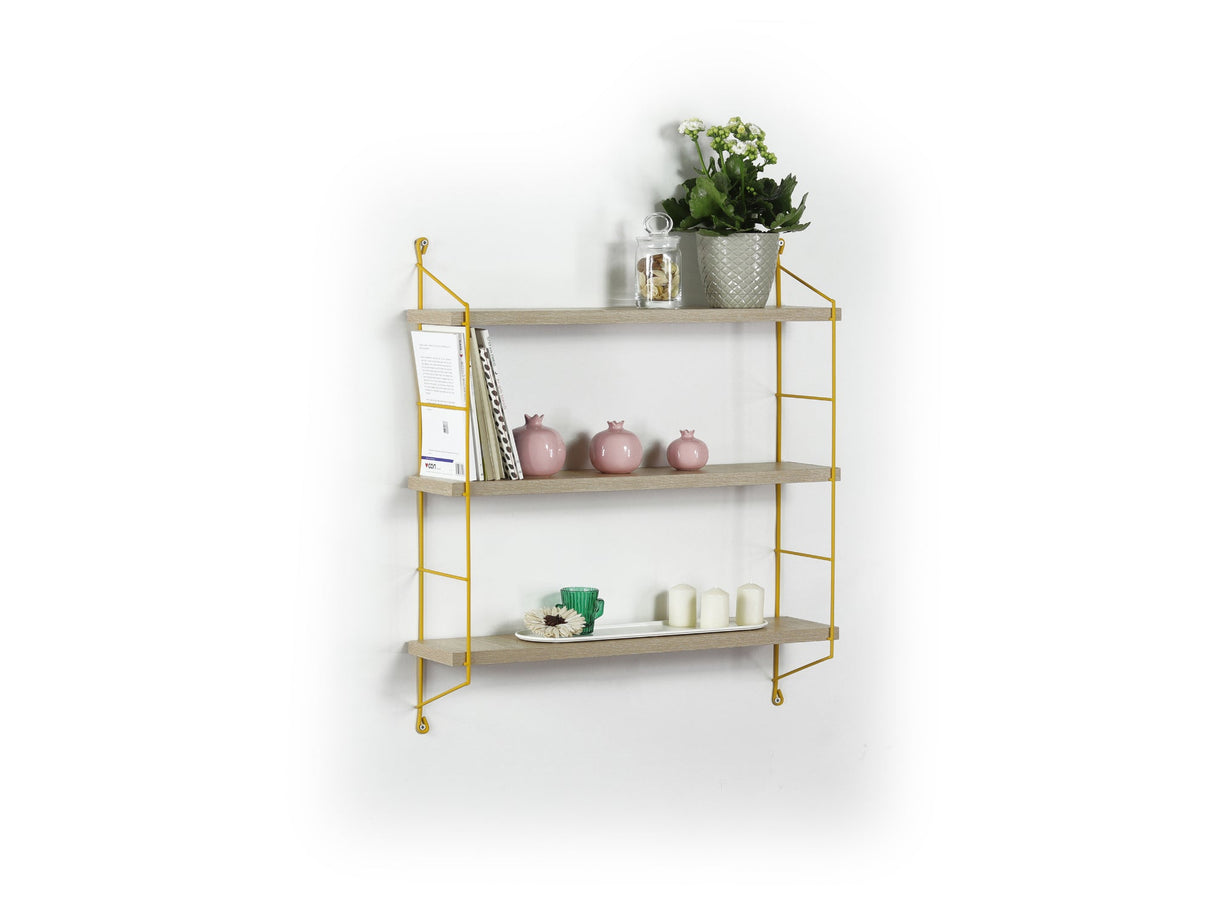 Neelix Triple Shelf by Furnia at Eve Furniture