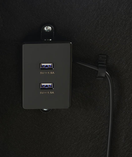 Negan Gray/Black Full Adjustable Bed Base by Coaster at Eve Furniture