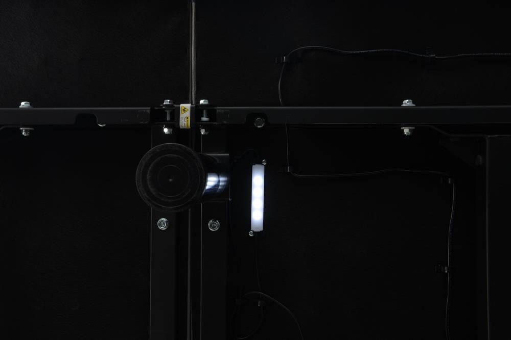 Negan Gray/Black Full Adjustable Bed Base by Coaster at Eve Furniture