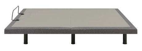 Negan Gray/Black Queen Adjustable Bed Base by Coaster at Eve Furniture