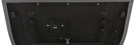 Negan Gray/Black Queen Adjustable Bed Base by Coaster at Eve Furniture