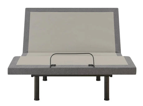 Negan Gray/Black Queen Adjustable Bed Base by Coaster at Eve Furniture