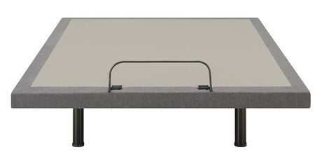 Negan Gray/Black Queen Adjustable Bed Base by Coaster at Eve Furniture