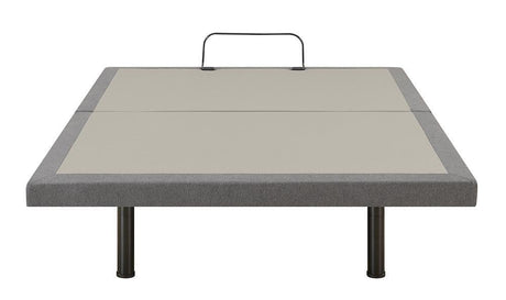 Negan Gray/Black Twin XL Adjustable Bed Base by Coaster at Eve Furniture