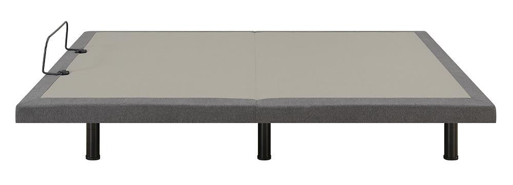 Negan Gray/Black Twin XL Adjustable Bed Base by Coaster at Eve Furniture