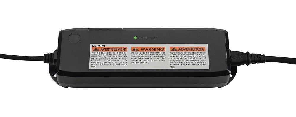 Negan Gray/Black Twin XL Adjustable Bed Base by Coaster at Eve Furniture