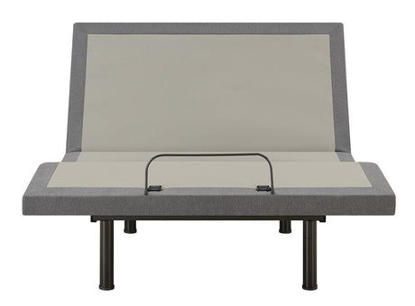 Negan Gray/Black Twin XL Adjustable Bed Base by Coaster at Eve Furniture