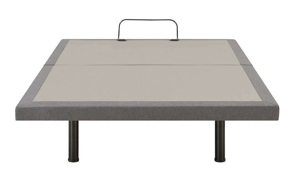 Negan Gray/Black Twin XL Adjustable Bed Base