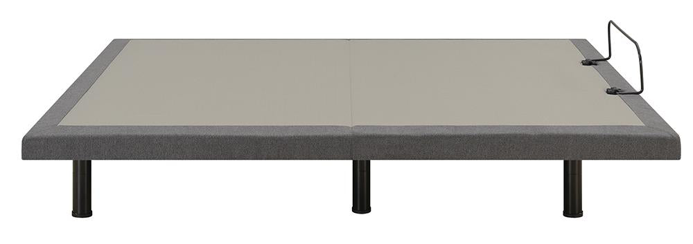 Negan Gray/Black Twin XL Adjustable Bed Base