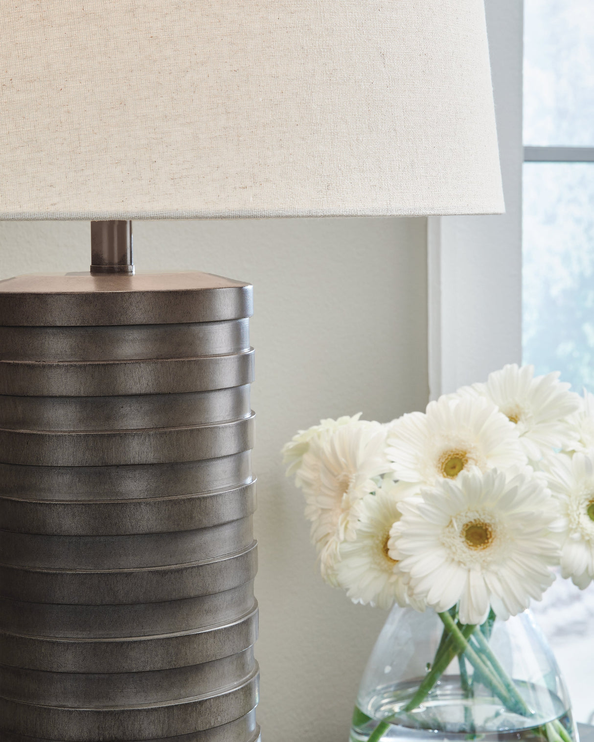 Neilett Antique Brown Table Lamp (Set of 2) by Ashley at Eve Furniture
