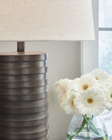 Neilett Antique Brown Table Lamp (Set of 2) by Ashley at Eve Furniture