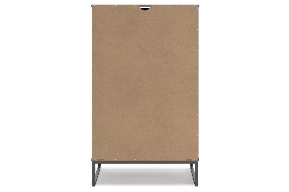 Neilsville Multi Gray Chest of Drawers by Ashley at Eve Furniture