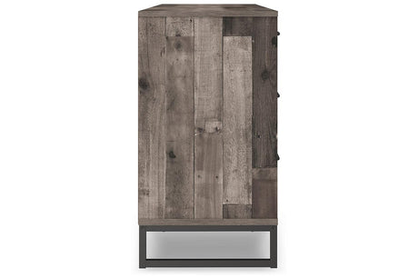 Neilsville Multi Gray Dresser by Ashley at Eve Furniture