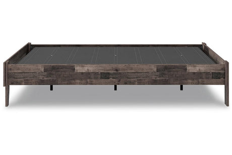 Neilsville Multi Gray Full Platform Bed by Ashley at Eve Furniture