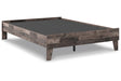 Neilsville Multi Gray Full Platform Bed by Ashley at Eve Furniture