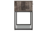 Neilsville Multi Gray Nightstand by Ashley at Eve Furniture