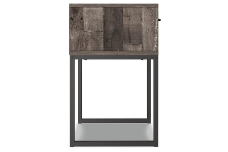 Neilsville Multi Gray Nightstand by Ashley at Eve Furniture