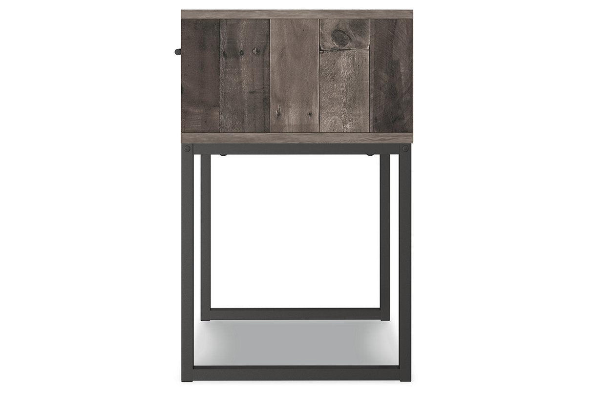Neilsville Multi Gray Nightstand by Ashley at Eve Furniture