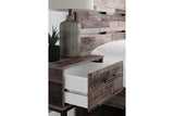 Neilsville Multi Gray Nightstand by Ashley at Eve Furniture