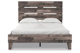Neilsville Multi Gray Platform Bedroom Set by Ashley at Eve Furniture