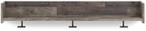 Neilsville Multi Gray Wall Mounted Coat Rack with Shelf by ASHLEY FURNITURE at Eve Furniture