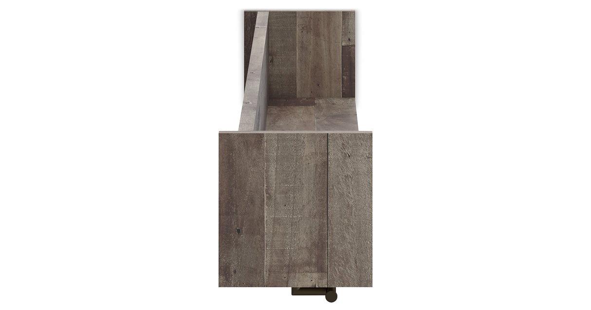 Neilsville Multi Gray Wall Mounted Coat Rack with Shelf by ASHLEY FURNITURE at Eve Furniture