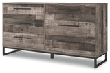 Neilsville Multi Gray Youth Platform Bedroom Set by Ashley at Eve Furniture
