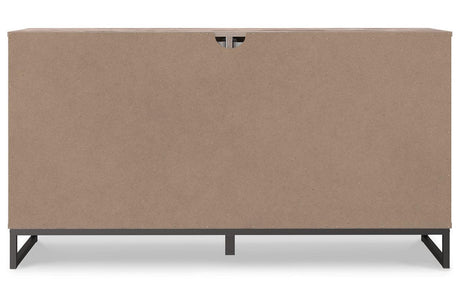 Neilsville Whitewash Dresser by Ashley at Eve Furniture