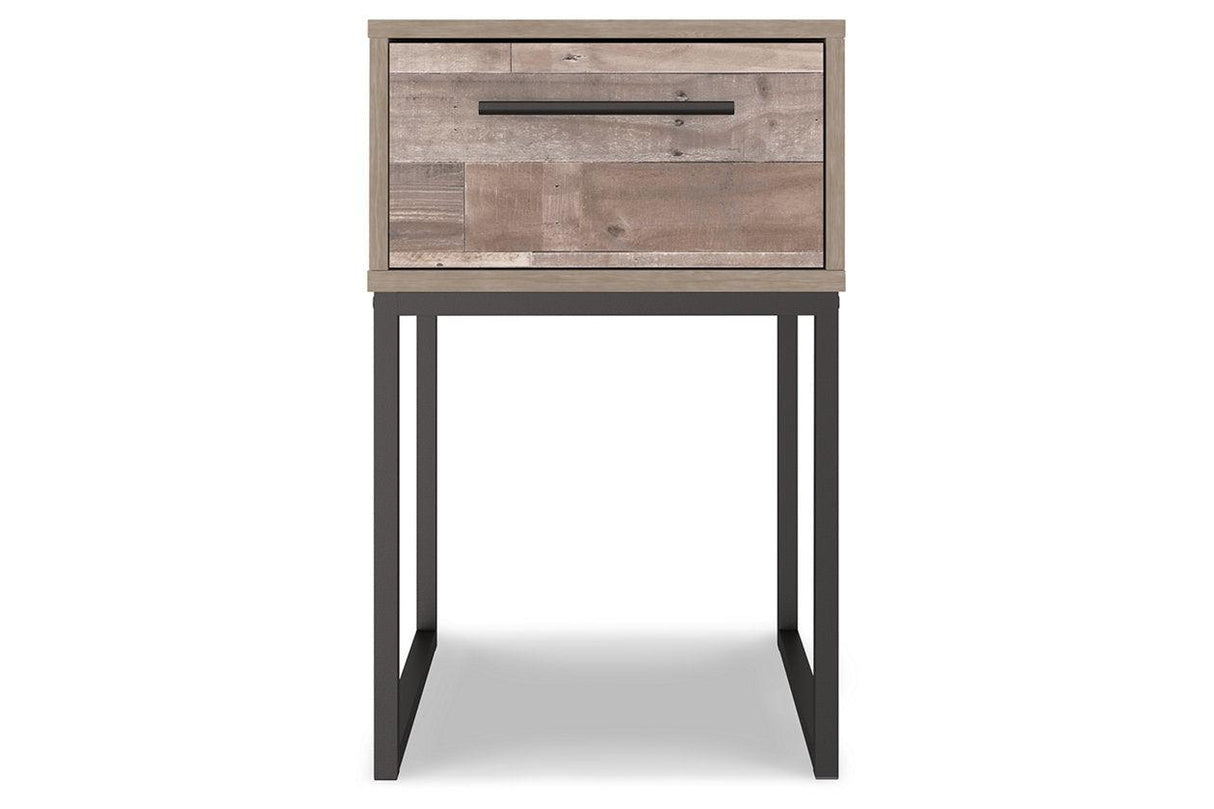 Neilsville Whitewash Nightstand by Ashley at Eve Furniture