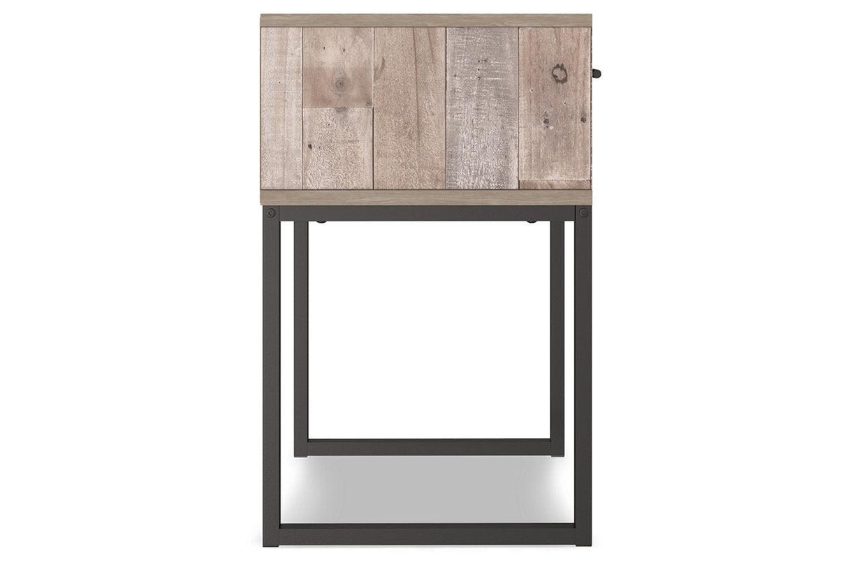 Neilsville Whitewash Nightstand by Ashley at Eve Furniture