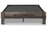 Neilsville Multi Gray Full Platform Bed by Ashley at Eve Furniture
