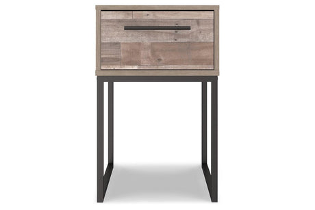 Neilsville Whitewash Nightstand by Ashley at Eve Furniture