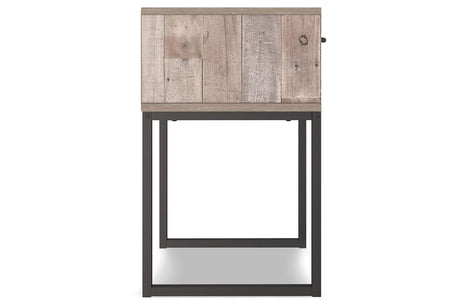 Neilsville Whitewash Nightstand by Ashley at Eve Furniture